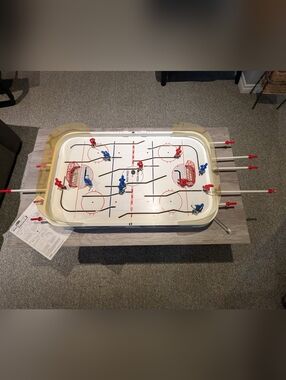 Vintage Irwin Top Corner Hockey Goalie & Players Tabletop Game Complete Lot